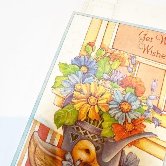 Parchment Memories Vintage Greeting Cards Box Set Teddy Bear Floral Set of 22 - Picture 6 of 7